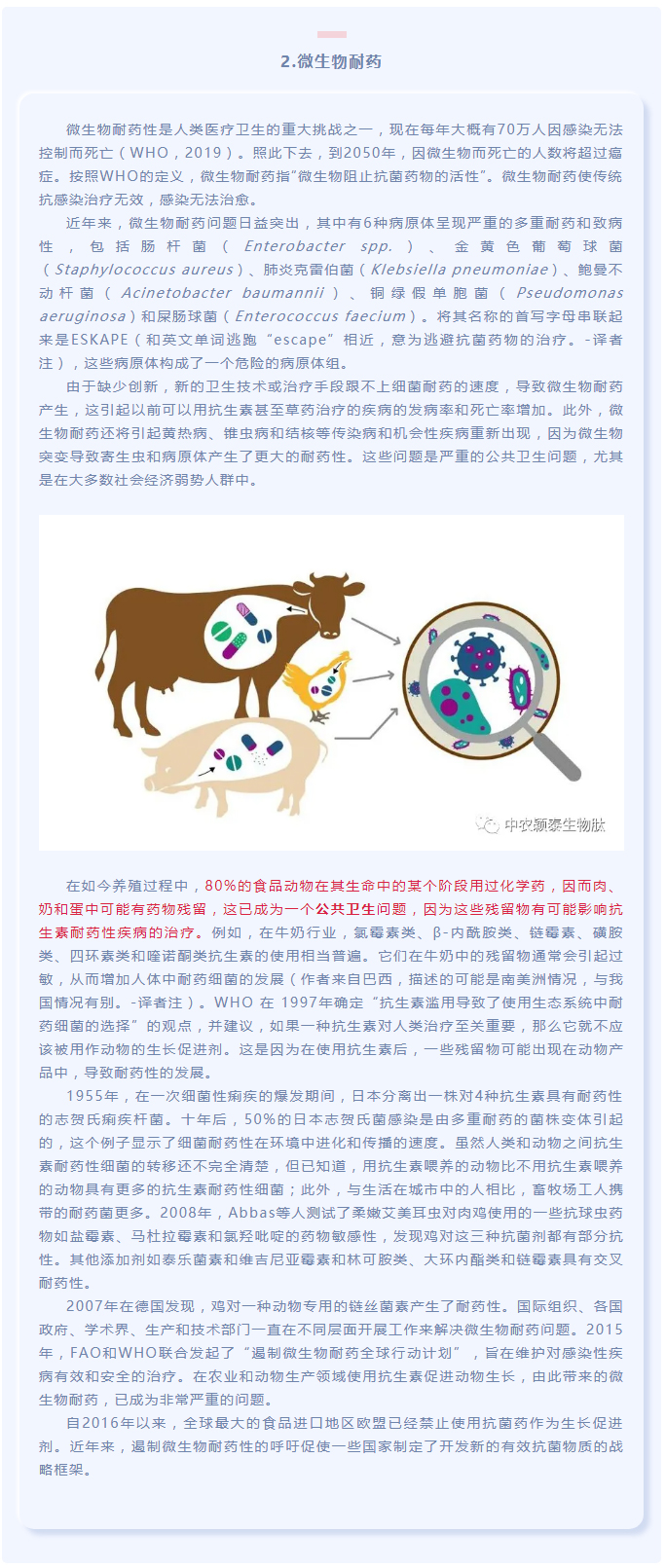 抗菌肽作為替抗飼料添加劑對(duì)動(dòng)物生產(chǎn)、食品安全和公共衛(wèi)生影響的綜述（上）_02